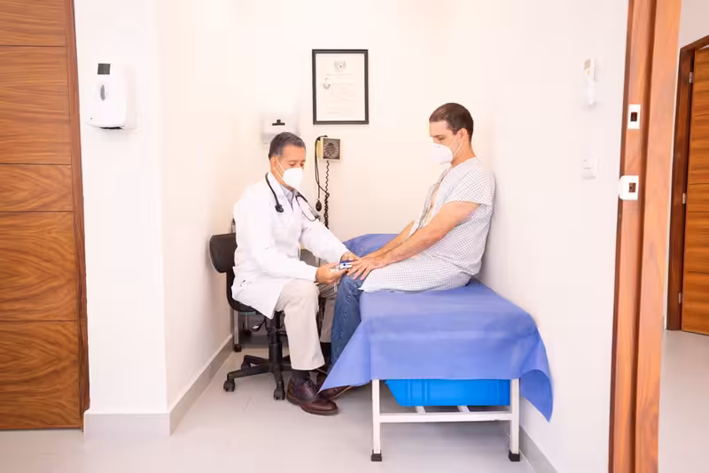 Doctor and patient consultation for What to Expect on the Day of Your Appointment - How To Reserve At Hastings: Private Micr...